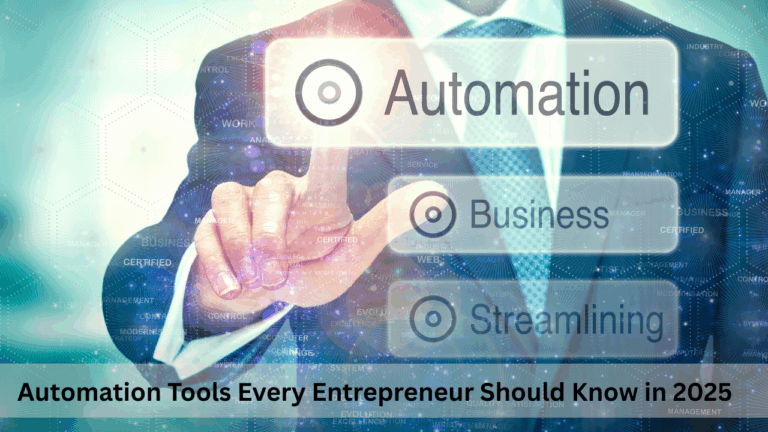 Automation Tools Every Entrepreneur Should Know in 2025